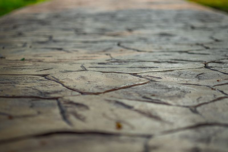 Stamped Walkway